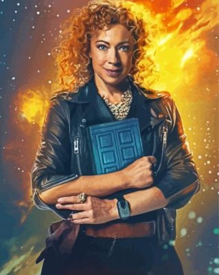 River Song Art paint by number