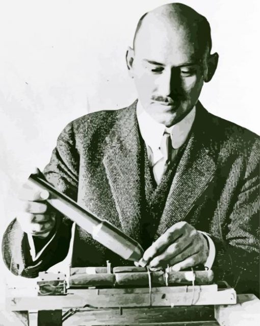 Robert Goddard paint by number