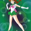 Sailor Jupiter Manga Anime Character paint by number