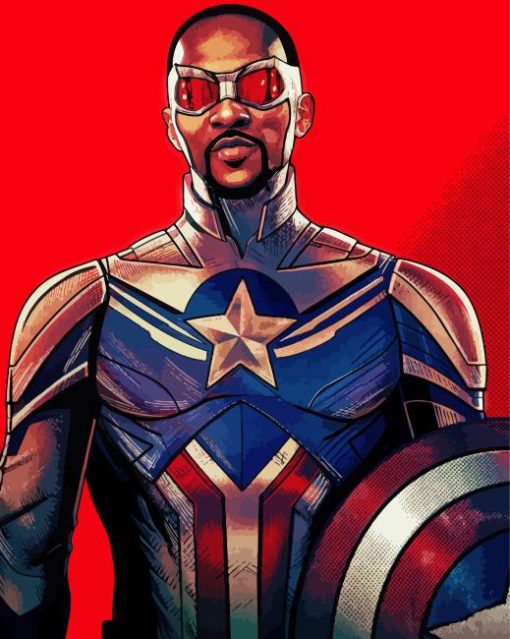Sam Wilson paint by number