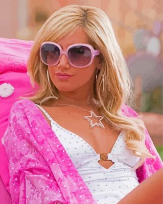 Sharpay Evans High School Musical paint by number