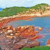 Shek O Rocky Beach paint by number