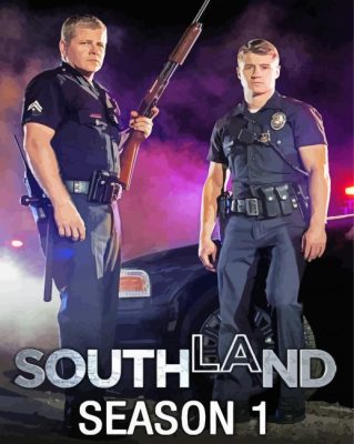 Southland Poster paint by number