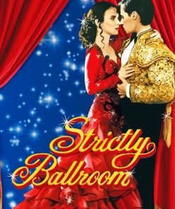 Strictly Ballroom Movie Poster paint by number