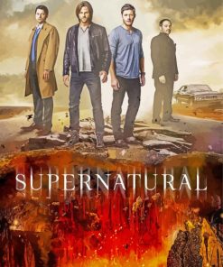 Supernatural Poster Paint by number