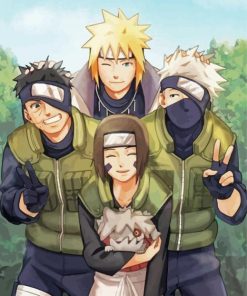 Team Minato Anime paint by number