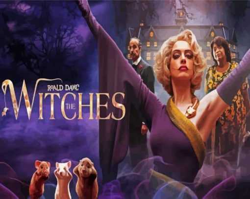 The Witches Movie Poster paint by number