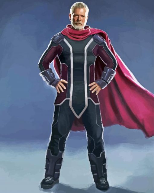 The Older Magneto Paint by number