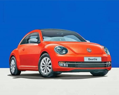 VW Car paint by number