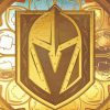 Vegas Golden Knights Ice Hockey Club paint by number