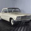 White Chevrolet Biscayne Car Paint by number
