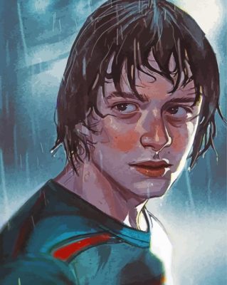 Will Byers paint by number