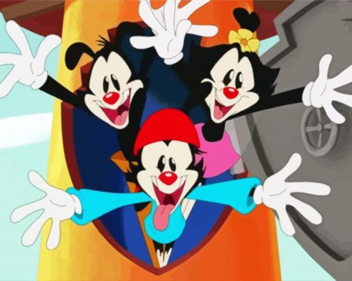 Aesthetic Animaniacs paint by number