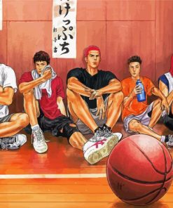 Aesthetic Slam Dunk Paint by number