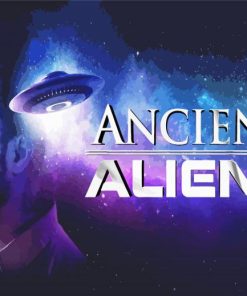 Ancient Aliens Illustration paint by number