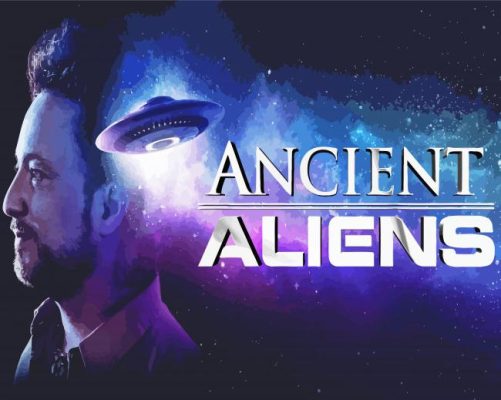 Ancient Aliens Illustration paint by number