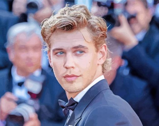 Austin Butler Actor paint by number