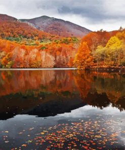 Autumn Spanish Landscape paint by number