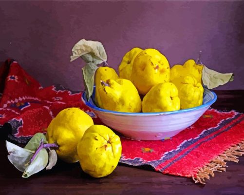 Autumn Quinces paint by number