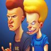 Beavis And Butthead paint by number