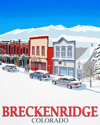 Breckenridge Illustration paint by number