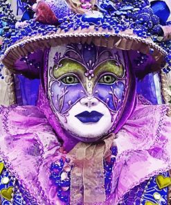 Carnival Venice Italy paint by number