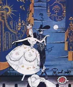 Chariot Kay Nielsen paint by number