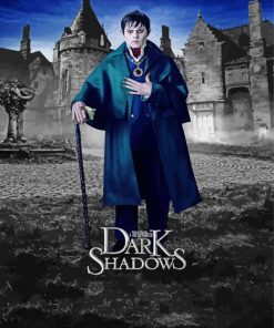 Dark Shadows Movie paint by number