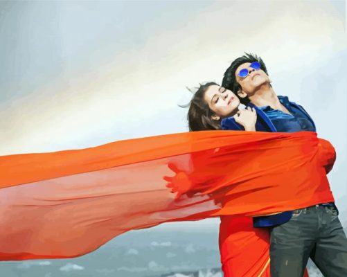 Dilwale Movie paint by number