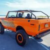 Orange Scout II Car Paint by number