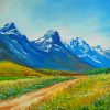 Scenery Mountains Landscape Art paint by number