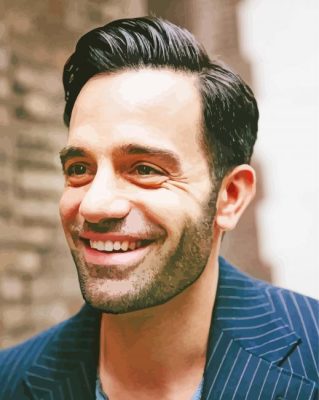 The Canadian Actor Ramin Karimloo paint by number