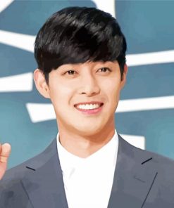 The South Korean Actor Kim Hyun Joong paint by number