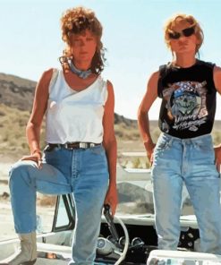 Thelma And Louise paint by number