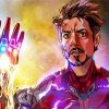 Tony Stark Infinity Gauntlet Avengers paint by number