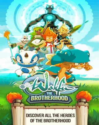 Wakfu Poster paint by number