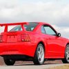 2000 Red Ford Mustang Car paint by number