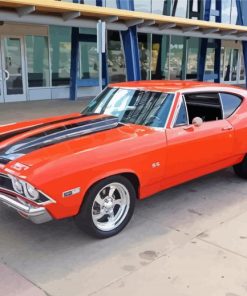 68 Chevelle Car paint by number