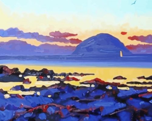 Ailsa Craig Art paint by number