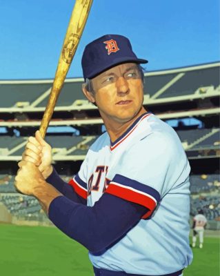 Al Kaline paint by number