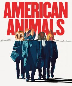 American Animals Movie Poster paint by number