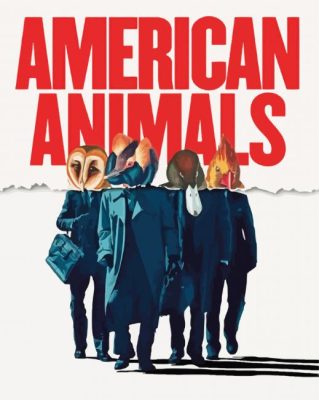 American Animals Movie Poster paint by number