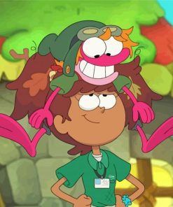 Amphibia Sprig And Anne Paint by number