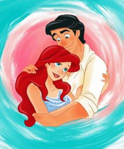 Ariel Prince Eric paint by number