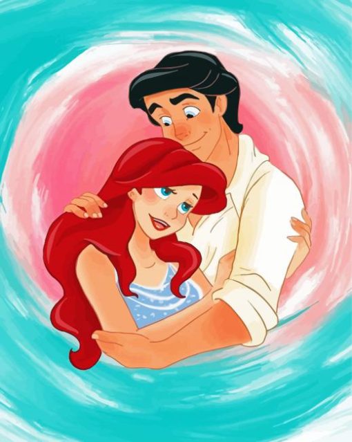 Ariel Prince Eric paint by number