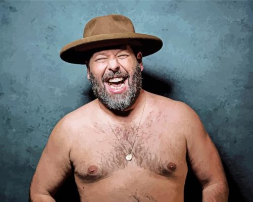 Bert Kreischer paint by number