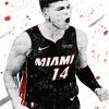 Black And White Tyler Herro Art Paint by number
