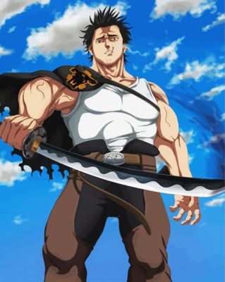 Black Clover Yami Sukehiro Captain Paint by number