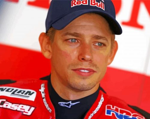 Casey Stoner paint by number