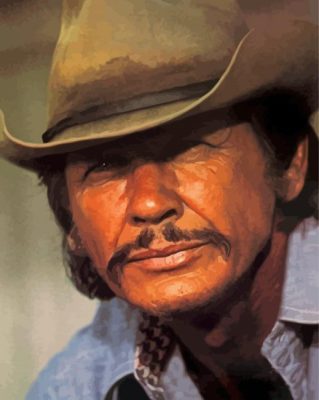 Charles Bronson paint by number